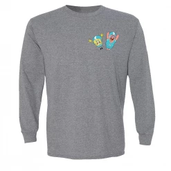Monster Digital Clothing SpongeBob SquarePants Bikini Bottom Feeders Adult Long Sleeve T-Shirt