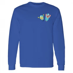 Monster Digital Clothing SpongeBob SquarePants Bikini Bottom Feeders Adult Long Sleeve T-Shirt