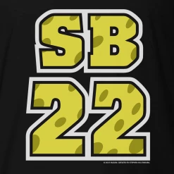 Monster Digital Clothing SpongeBob SquarePants Big Game 2022 Adult Short Sleeve T-Shirt