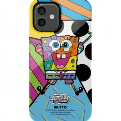 Monetyze-casetry Accessories SpongeBob SquarePants Britto Tough Phone Case
