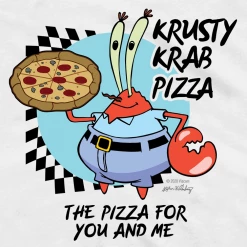 Dtg2go SpongeBob SquarePants The Krusty Krab Pizza Apron - With Pockets