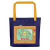 Printful SpongeBob SquarePants E.V.I.L. TV Premium Tote Bag