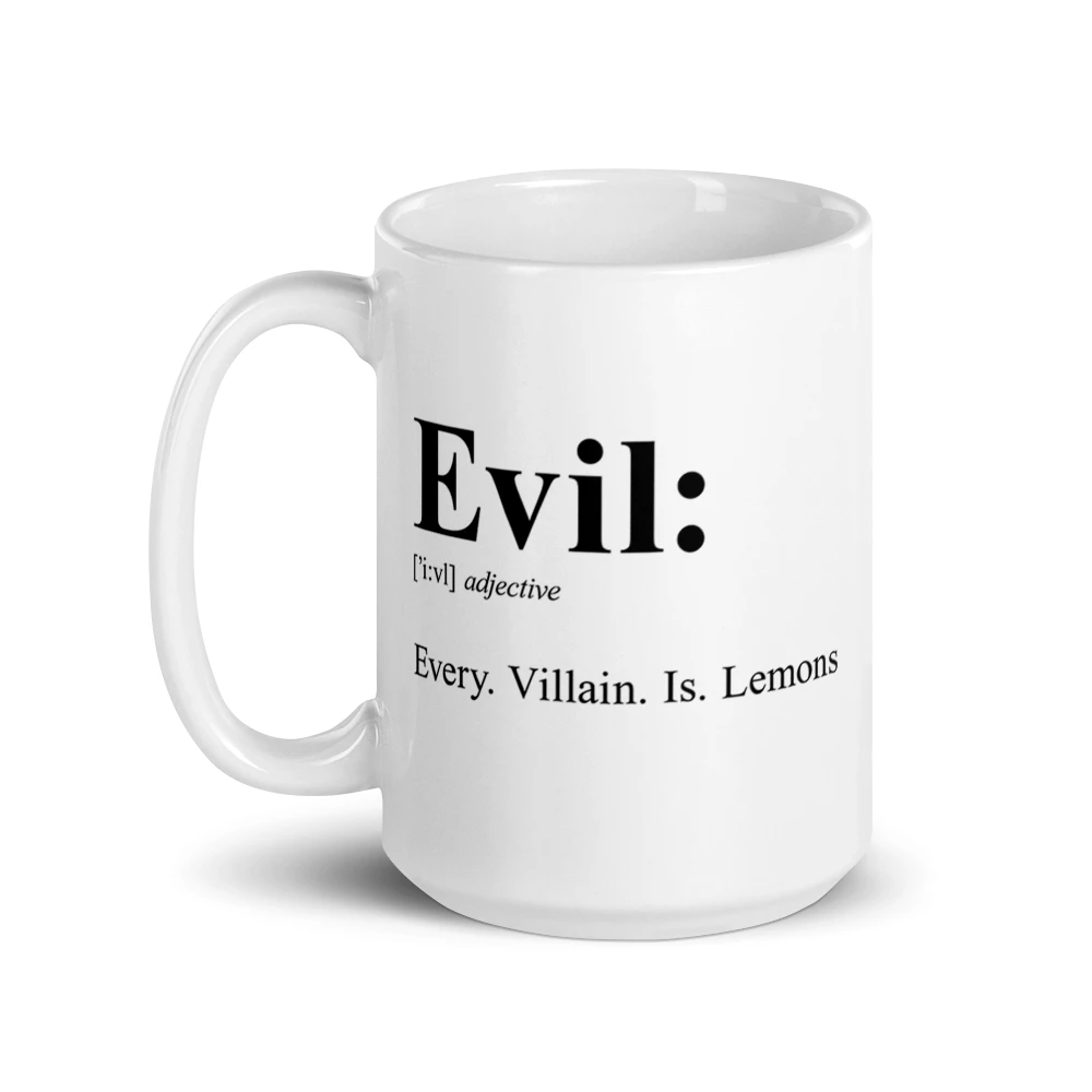 Monetyze-casetry SpongeBob SquarePants E.V.I.L. White Mug Drinkware 1 Monetyze-casetry SpongeBob SquarePants E.V.I.L. White Mug Drinkware