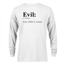 Monster Digital SpongeBob SquarePants E.V.I.L. Adult Long Sleeve T-Shirt