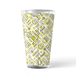 Photomugs The Krusty Krab Fresh Off The Grill 17 Oz Pint Glass Drinkware