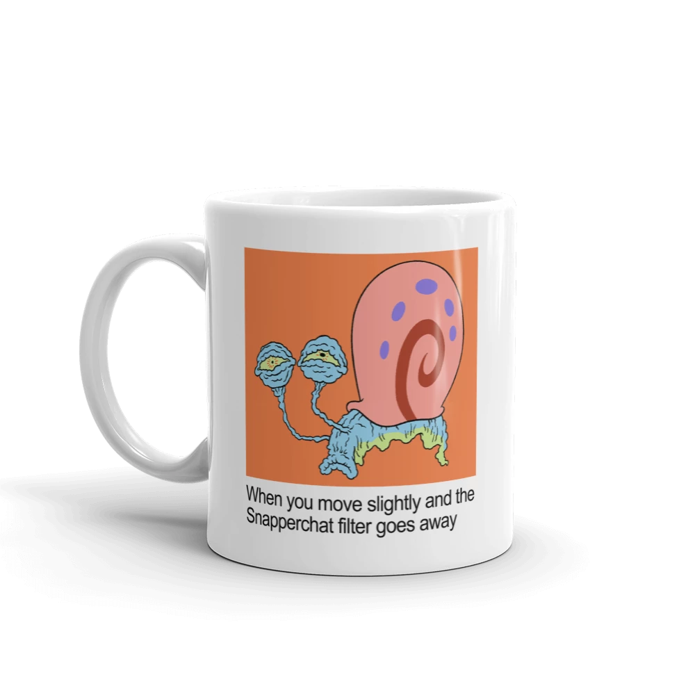 Monetyze-casetry SpongeBob Gary Snapperchat Meme Mug Drinkware 1 Monetyze-casetry SpongeBob Gary Snapperchat Meme Mug Drinkware