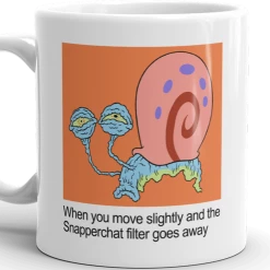 Monetyze-casetry SpongeBob Gary Snapperchat Meme Mug Drinkware 5 Monetyze-casetry SpongeBob Gary Snapperchat Meme Mug Drinkware