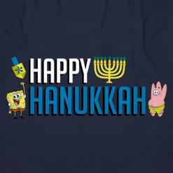 Progift Kids & Baby SpongeBob SquarePants Happy Hanukkah Sherpa Blanket