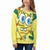 Printful SpongeBob Holiday Festive Crew Neck Sweatshirt