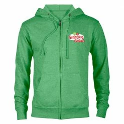 Dtg2go Clothing Patrick Santa Zip-Up Hooded Sweatshirt