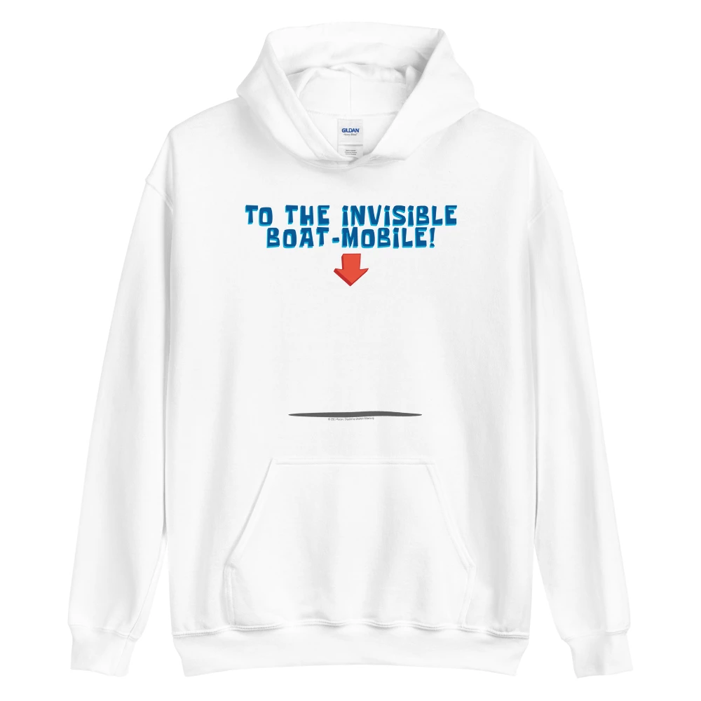 Printful SpongeBob SquarePants Invisible BoatMobile Hooded Sweatshirt 1 Printful SpongeBob SquarePants Invisible BoatMobile Hooded Sweatshirt