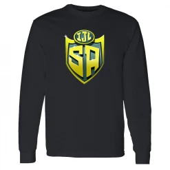 Monster Digital Clothing SpongeBob SquarePants IJLSA Shield Adult Long Sleeve T-Shirt