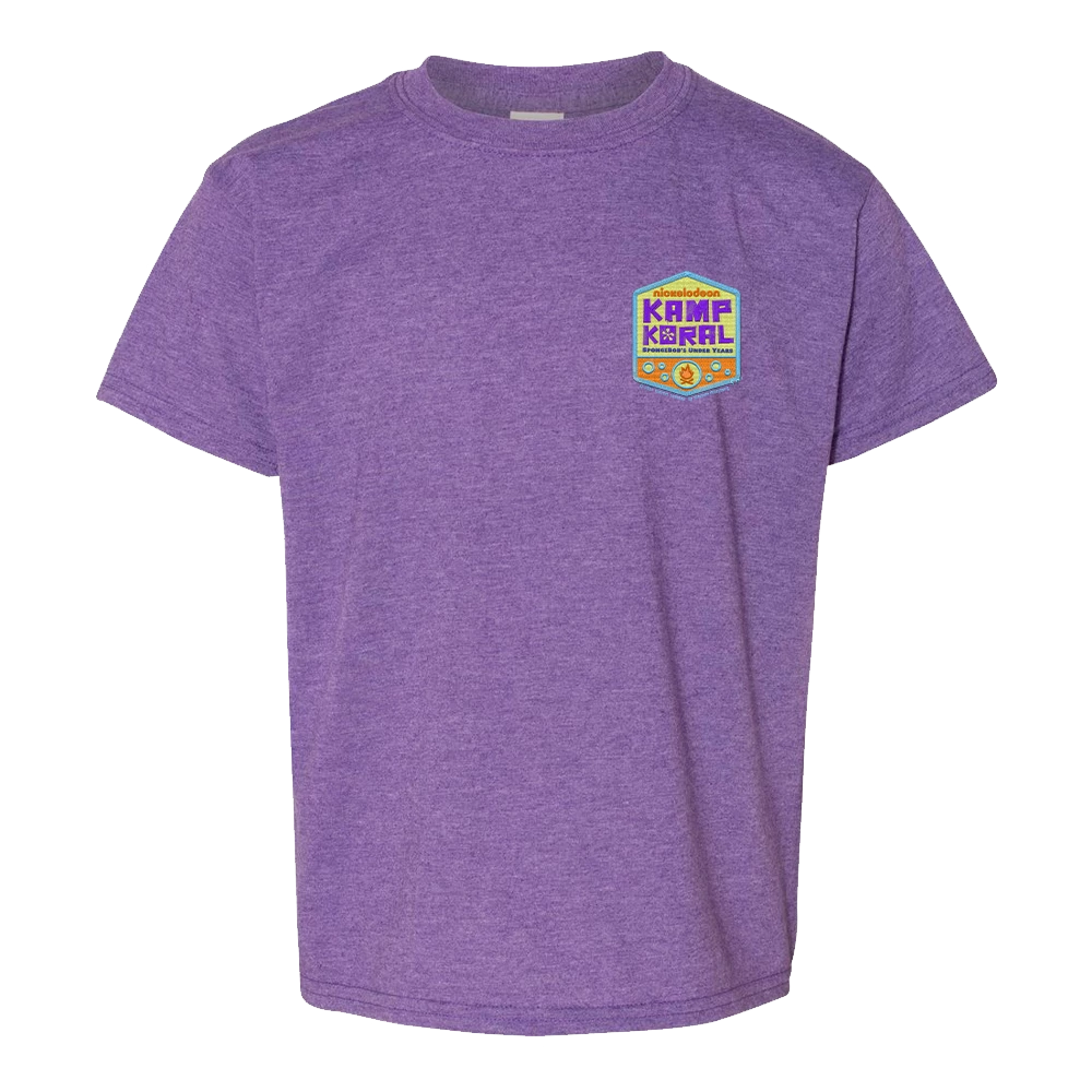 Monster Digital SpongeBob SquarePants Kamp Koral Personalized Kamper Kids Short Sleeve T-Shirt Clothing 1 Monster Digital SpongeBob SquarePants Kamp Koral Personalized Kamper Kids Short Sleeve T-Shirt Clothing