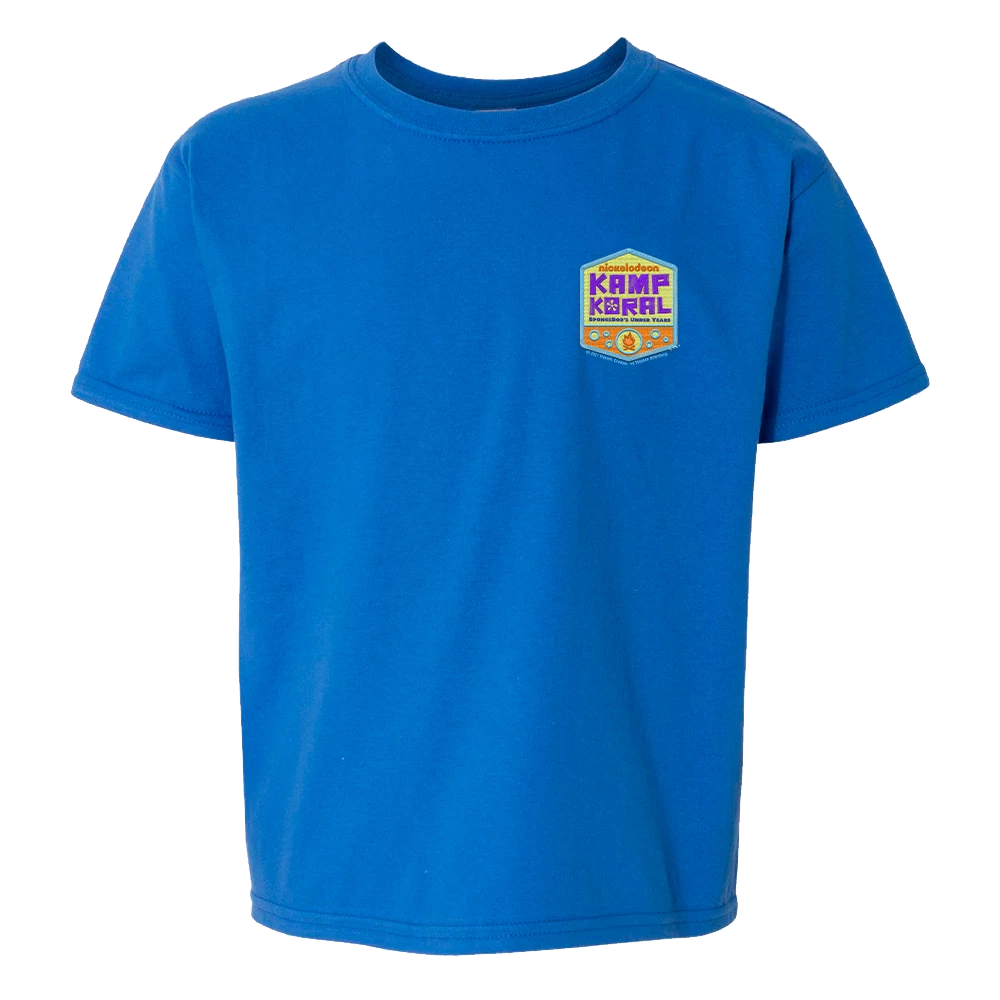 Monster Digital SpongeBob SquarePants Kamp Koral Personalized Kamper Kids Short Sleeve T-Shirt Clothing 4 Monster Digital SpongeBob SquarePants Kamp Koral Personalized Kamper Kids Short Sleeve T-Shirt Clothing