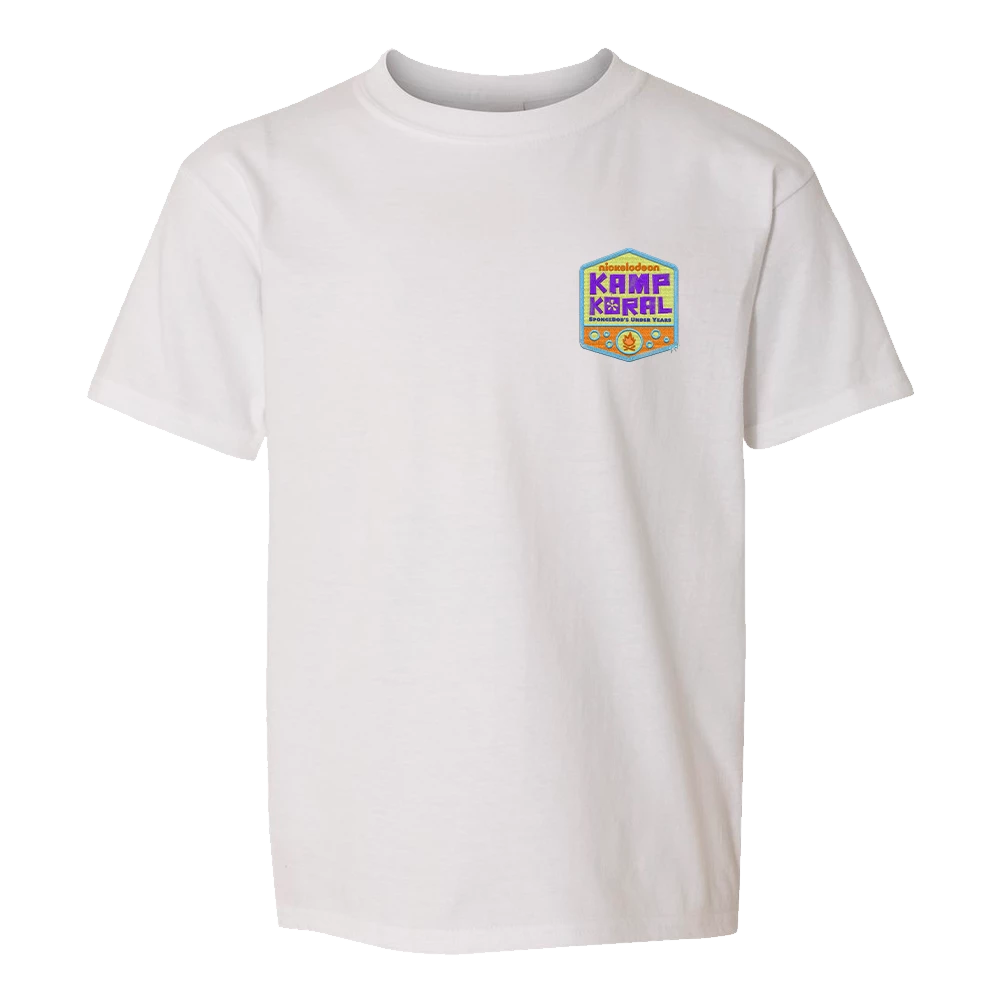 Monster Digital SpongeBob SquarePants Kamp Koral Personalized Kamper Kids Short Sleeve T-Shirt Clothing 3 Monster Digital SpongeBob SquarePants Kamp Koral Personalized Kamper Kids Short Sleeve T-Shirt Clothing