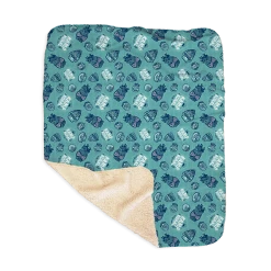 Progift Kids & Baby SpongeBob SquarePants Kamp Koral Sherpa Blanket