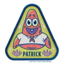 SpongeBob SquarePants Shop SpongeBob Kamp Koral Character Badge Stickers Pack Of 3