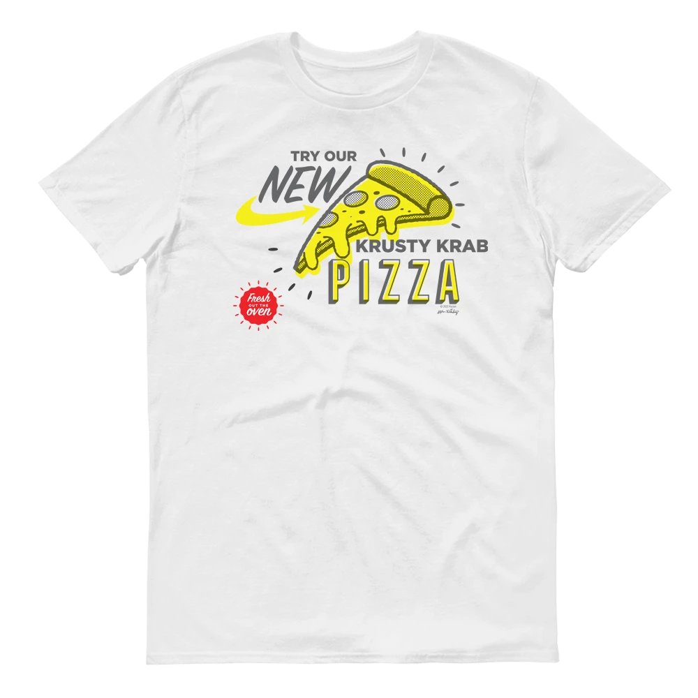Monster Digital SpongeBob SquarePants The Krusty Krab New Pizza Adult Short Sleeve T-Shirt Clothing 1 Monster Digital SpongeBob SquarePants The Krusty Krab New Pizza Adult Short Sleeve T-Shirt Clothing
