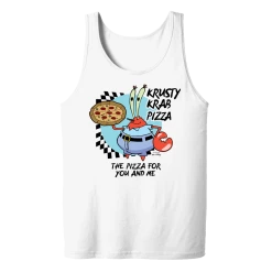 Monster Digital SpongeBob SquarePants The Krusty Krab Pizza Unisex Tank Top Clothing