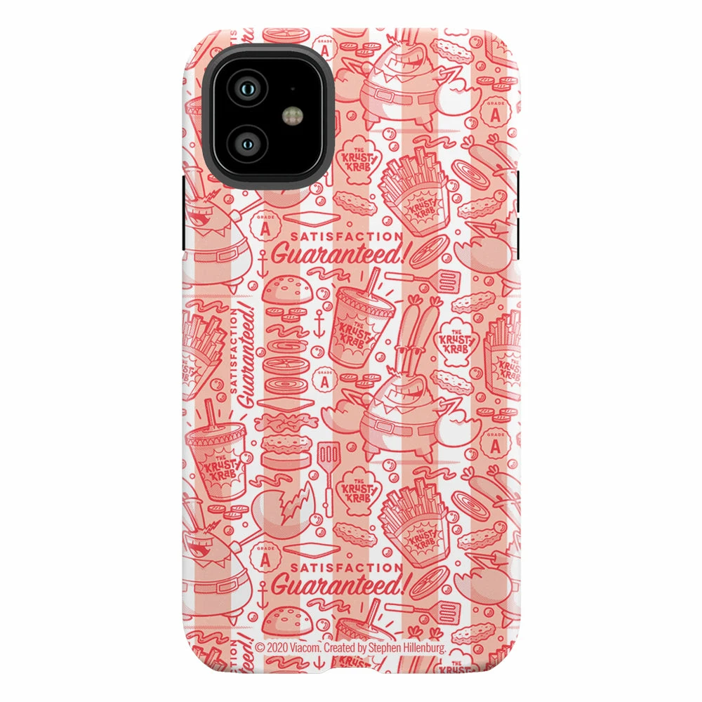 Monetyze-casetry The Krusty Krab Satisfaction Guaranteed Tough Phone Case 6 Monetyze-casetry The Krusty Krab Satisfaction Guaranteed Tough Phone Case
