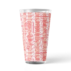 Photomugs The Krusty Krab Satisfaction Guaranteed 17 Oz Drinking Glass