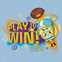 Printful SpongeBob SquarePants Play To Win Hooded Sweatshirt