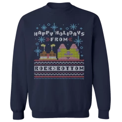 Monster Digital SpongeBob SquarePants Rock Bottom Fleece Crewneck Sweatshirt Clothing