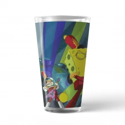 Photomugs SpongeBob SquarePants Band Geeks 17 Oz Drinking Glass Drinkware