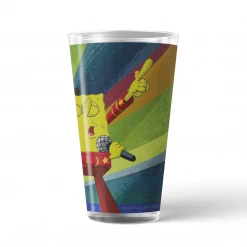 Photomugs SpongeBob SquarePants Band Geeks 17 Oz Drinking Glass Drinkware