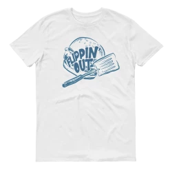 Monster Digital SpongeBob SquarePants Sponge On The Run Flippin’ Out Adult Short Sleeve T-Shirt Clothing