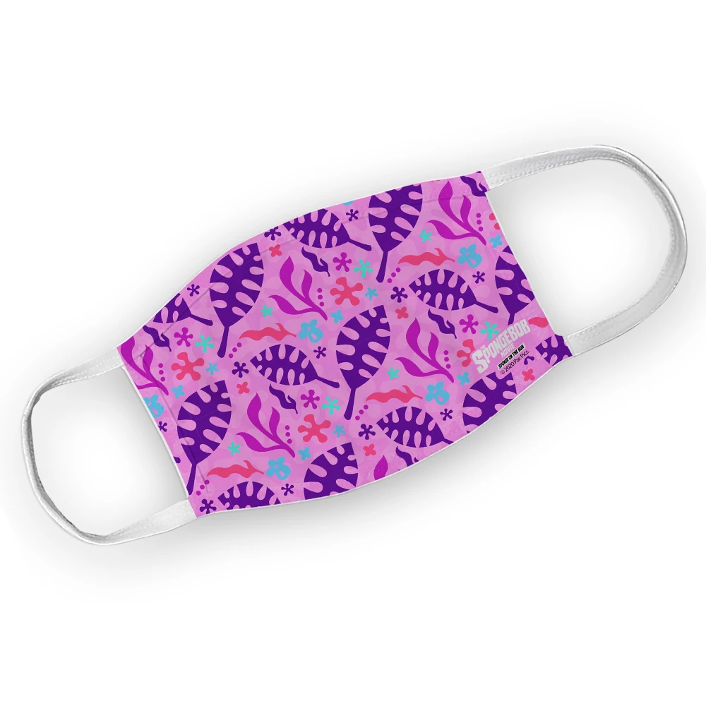 Progift SpongeBob SquarePants Sponge On The Run Flower Power Washable Face Mask 1 Progift SpongeBob SquarePants Sponge On The Run Flower Power Washable Face Mask