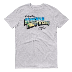 Monster Digital SpongeBob SquarePants Sponge On The Run Greetings From Bikini Bottom Adult Short Sleeve T-Shirt Clothing