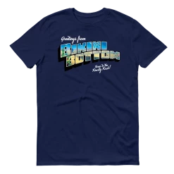 Monster Digital SpongeBob SquarePants Sponge On The Run Greetings From Bikini Bottom Adult Short Sleeve T-Shirt Clothing