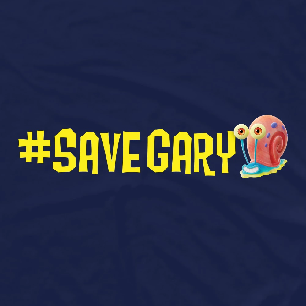 Monster Digital Clothing SpongeBob SquarePants Sponge On The Run #SAVEGARY Adult Short Sleeve T-Shirt 2 Monster Digital Clothing SpongeBob SquarePants Sponge On The Run #SAVEGARY Adult Short Sleeve T-Shirt