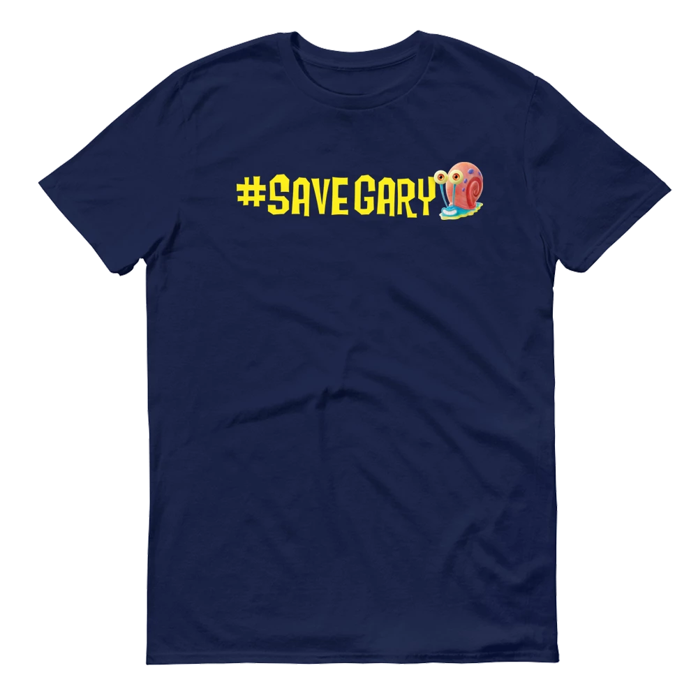 Monster Digital Clothing SpongeBob SquarePants Sponge On The Run #SAVEGARY Adult Short Sleeve T-Shirt 1 Monster Digital Clothing SpongeBob SquarePants Sponge On The Run #SAVEGARY Adult Short Sleeve T-Shirt