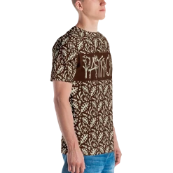 Printful SpongeBob SquarePants Sponge On The Run Tiki Time Patrick Unisex Short Sleeve T-Shirt