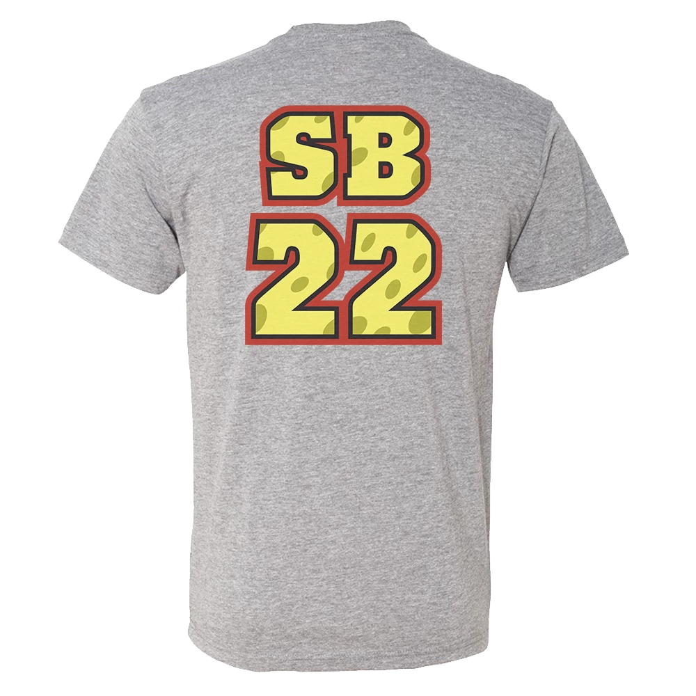 Monster Digital SpongeBob SquarePants SpongeBob And Patrick Football Mash-Up Men's Tri-Blend T-Shirt Clothing 2 Monster Digital SpongeBob SquarePants SpongeBob And Patrick Football Mash-Up Men's Tri-Blend T-Shirt Clothing