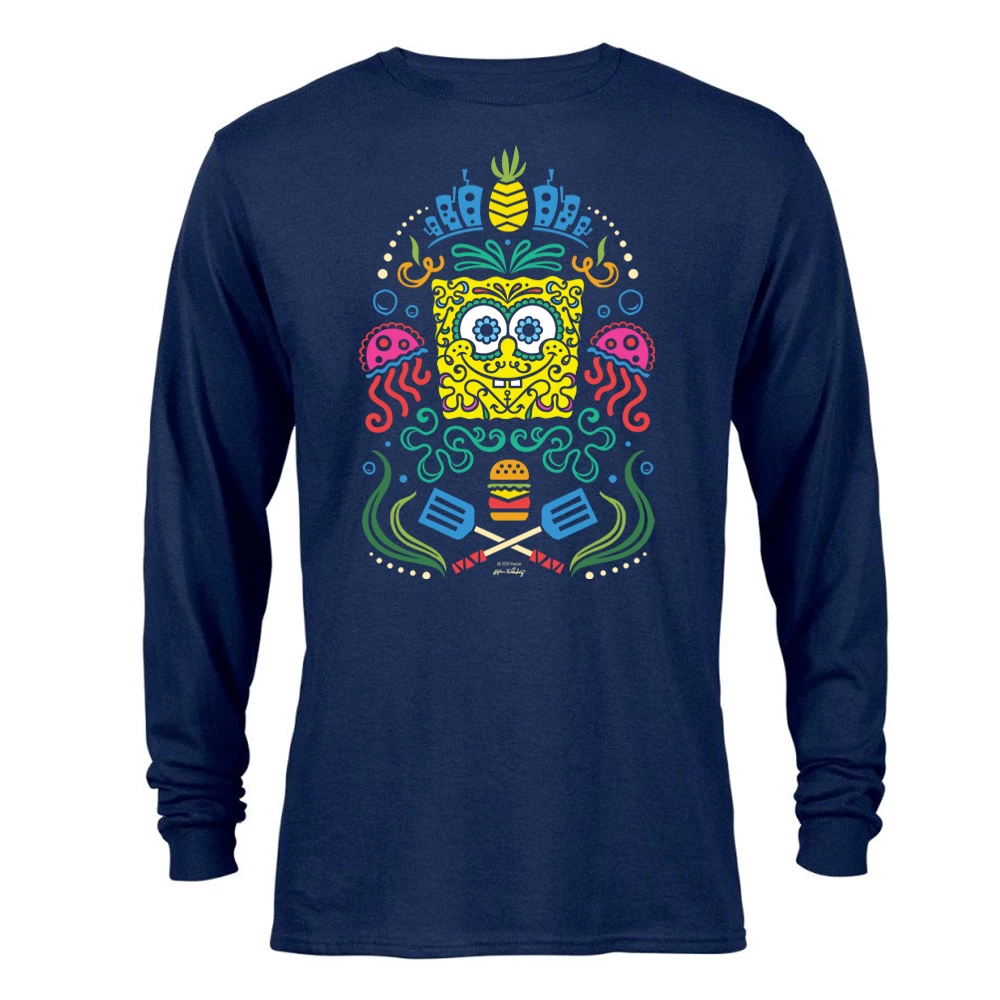 Monster Digital SpongeBob Sugar Sponge Full Color Long Sleeve T-Shirt Clothing 1 Monster Digital SpongeBob Sugar Sponge Full Color Long Sleeve T-Shirt Clothing