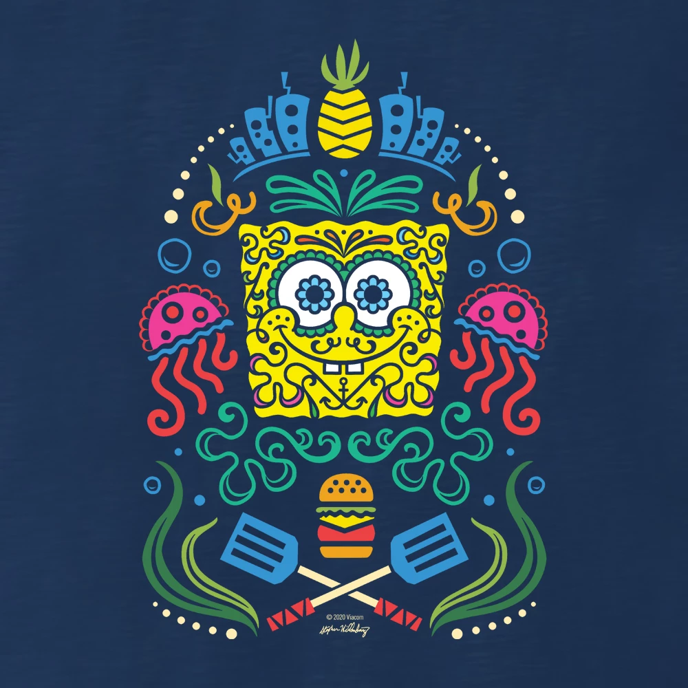 Monster Digital SpongeBob Sugar Sponge Full Color Long Sleeve T-Shirt Clothing 2 Monster Digital SpongeBob Sugar Sponge Full Color Long Sleeve T-Shirt Clothing