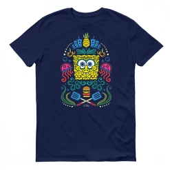 Monster Digital SpongeBob Sugar Sponge Full Color Adult Short Sleeve T-Shirt Clothing
