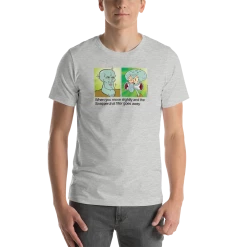 Printful SpongeBob SquarePants Squidward Snapperchat Meme Unisex Premium T-Shirt