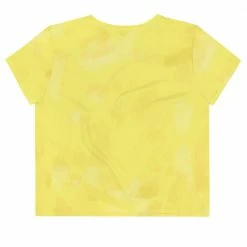 Printful SpongeBob SquarePants Heart Eyes Women's Crop T-Shirt Clothing 11 Printful SpongeBob SquarePants Heart Eyes Women's Crop T-Shirt Clothing