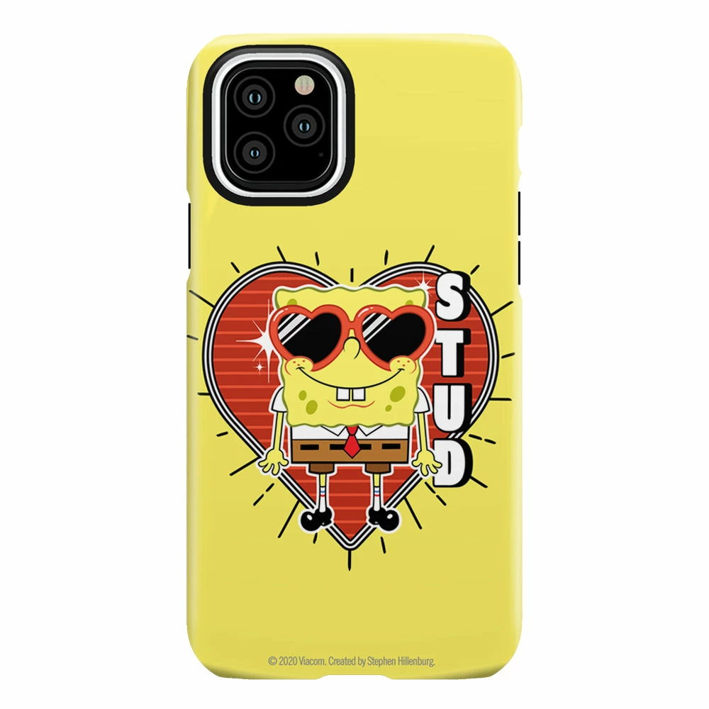 Monetyze-casetry Accessories SpongeBob SquarePants Heart Sunglasses Stud Tough Phone Case 8 Monetyze-casetry Accessories SpongeBob SquarePants Heart Sunglasses Stud Tough Phone Case