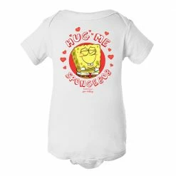 Dtg2go SpongeBob SquarePants Kissable, Loveable, Huggable Baby Bodysuit