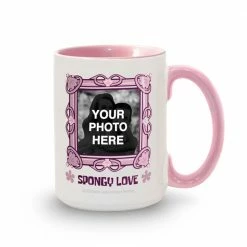 Photomugs Drinkware SpongeBob SquarePants Spongy Love Personalized Two-Tone Mug