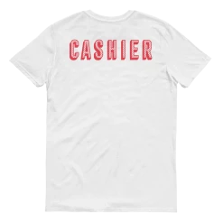 Monster Digital Clothing The Krusty Krab Cashier Adult Short Sleeve T-Shirt