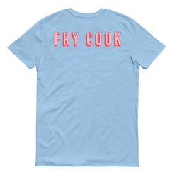 Monster Digital The Krusty Krab Fry Cook Adult Short Sleeve T-Shirt Clothing 9 Monster Digital The Krusty Krab Fry Cook Adult Short Sleeve T-Shirt Clothing