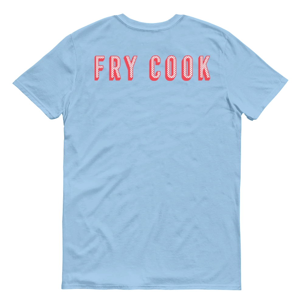 Monster Digital The Krusty Krab Fry Cook Adult Short Sleeve T-Shirt Clothing 4 Monster Digital The Krusty Krab Fry Cook Adult Short Sleeve T-Shirt Clothing