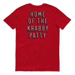 Monster Digital Clothing The Krusty Krab Home Of The Krabby Patty Adult Short Sleeve T-Shirt