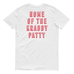 Monster Digital Clothing The Krusty Krab Home Of The Krabby Patty Adult Short Sleeve T-Shirt